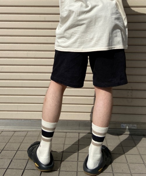rip curl(リップカール)の「RIP CURL/リップカール ハーフパンツ コーデュロイ ウエスト紐 コットン 00XMWS(その他パンツ・メンズ・ブラック/ブルー・M/S)」の8枚目の写真