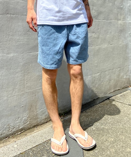 rip curl(リップカール)の「RIP CURL/リップカール ハーフパンツ コーデュロイ ウエスト紐 コットン 00XMWS(その他パンツ・メンズ・ブラック/ブルー・M/S)」の16枚目の写真