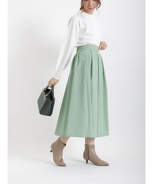 Te chichi（テチチ）の「バックパールニット（ニット/セーター・レディース・ブラック/オフホワイト/グレー・ﾌﾘ-）」の18枚目の写真