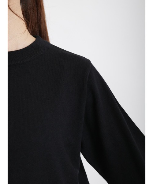 Te chichi（テチチ）の「バックパールニット（ニット/セーター・レディース・ブラック/オフホワイト/グレー・ﾌﾘ-）」の11枚目の写真