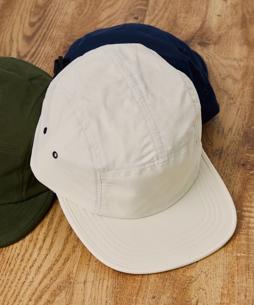 FLEXFIT（フレックスフィット）の「【FLEXFIT】日本限定モデル！ウォーターリパレント ジョッキー キャンパーキャップ FL7005WP MURS（キャップ・メンズ・オリーブ/ブラック/ベージュ/ネイビー/イエロー/ホワイト・FREE）」の2枚目の写真