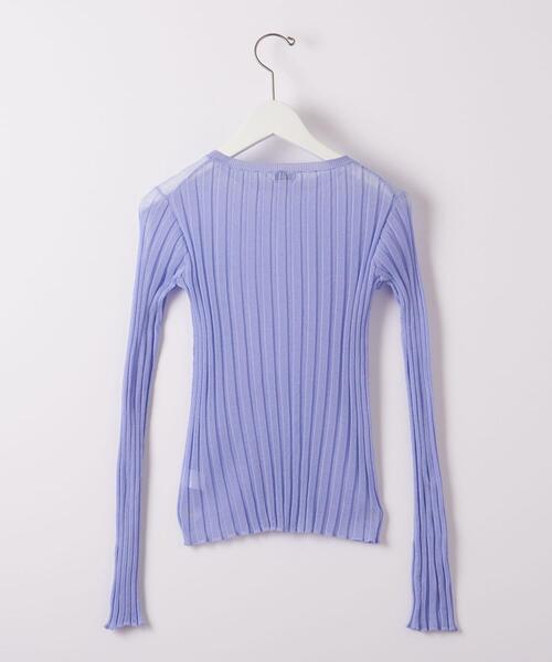 ＜StevenAlan＞RIBPULLOVER/ニット