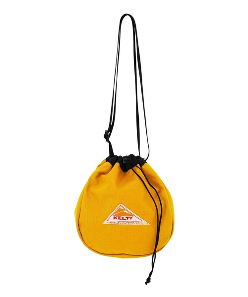 KELTY（ケルティ）の「<人気商品>【KELTY】KINCHAKU SHOULDER（ショルダーバッグ・レディース・ブラック/マスタード/ダークグレー/オリーブ/ネイビー/モカ/セージグリーン/ブラウン系その他/タン・FREE）」の9枚目の写真