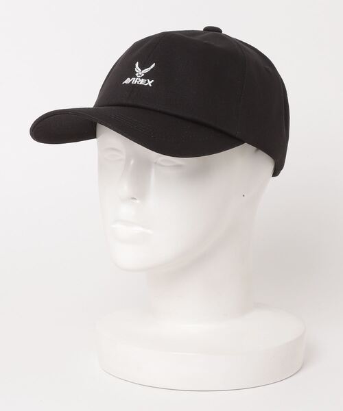 AVIREX(アヴィレックス)の「AVIREX/アヴィレックス Baseball Cap/ロゴ ワンポイント刺繍 ベースボールキャップ(キャップ・メンズ・ネイビー/ベージュ/カーキ/ブラック・XL/FREE)」の20枚目の写真