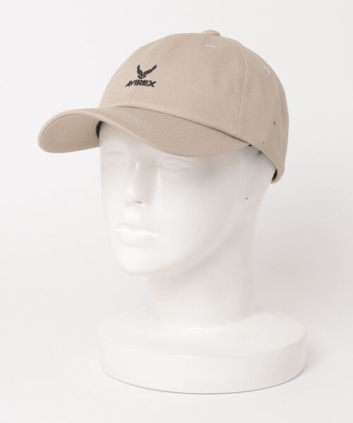 AVIREX(アヴィレックス)の「AVIREX/アヴィレックス Baseball Cap/ロゴ ワンポイント刺繍 ベースボールキャップ(キャップ・メンズ・ネイビー/ベージュ/カーキ/ブラック・XL/FREE)」の21枚目の写真