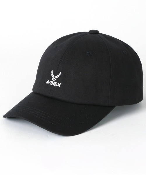 AVIREX(アヴィレックス)の「AVIREX/アヴィレックス Baseball Cap/ロゴ ワンポイント刺繍 ベースボールキャップ(キャップ・メンズ・ネイビー/ベージュ/カーキ/ブラック・XL/FREE)」の5枚目の写真