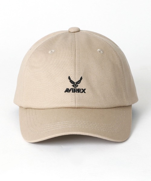 AVIREX(アヴィレックス)の「AVIREX/アヴィレックス Baseball Cap/ロゴ ワンポイント刺繍 ベースボールキャップ(キャップ・メンズ・ネイビー/ベージュ/カーキ/ブラック・XL/FREE)」の10枚目の写真