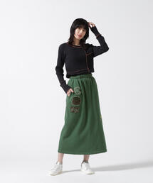AVIREX | 《直営店限定》WEST COAST FADE WASH SKIRT/ ウエストコースト フェイドウォッシュスカート(スカート)