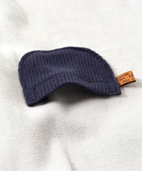 BREEZE（ブリーズ）の「スターパッチロンT（Tシャツ/カットソー・キッズ・イエロー/ブルー/アイボリー/オフホワイト/レインボー/レッド・120/130/140/80/100/110/90）」の11枚目の写真