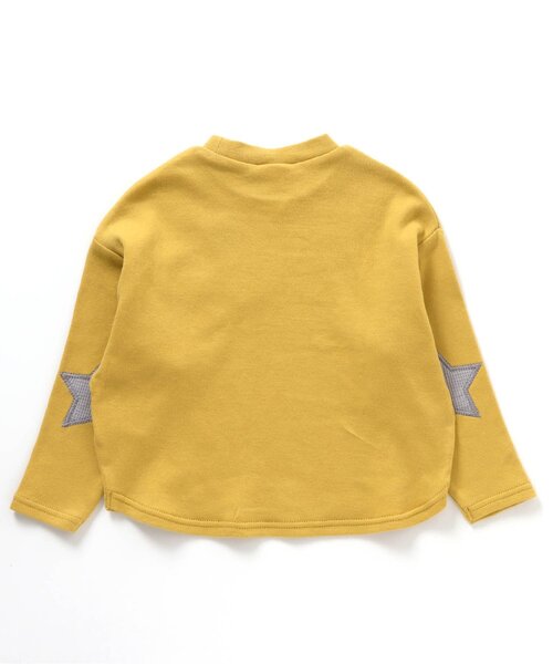 BREEZE（ブリーズ）の「スターパッチロンT（Tシャツ/カットソー・キッズ・イエロー/ブルー/アイボリー/オフホワイト/レインボー/レッド・120/130/140/80/100/110/90）」の21枚目の写真