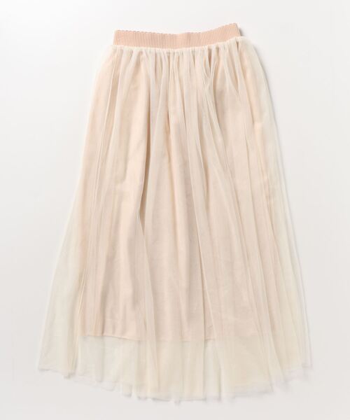 gossip！ロサンゼルス（ゴシップロサンゼルス）の「ソフトチュールロングスカート（スカート・レディース・ホワイト/ブラック/ベージュ/グレー・FREE）」の11枚目の写真