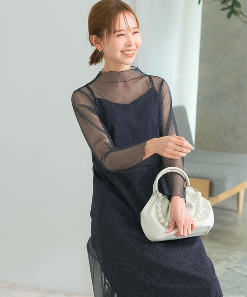 kaene ラメチュールメロウドレス URBAN RESARCH URBAN RESEARCH kaene