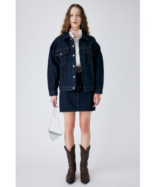 MOUSSY（マウジー）の「BIG SILHOUETTE DENIM ジャケット（デニム