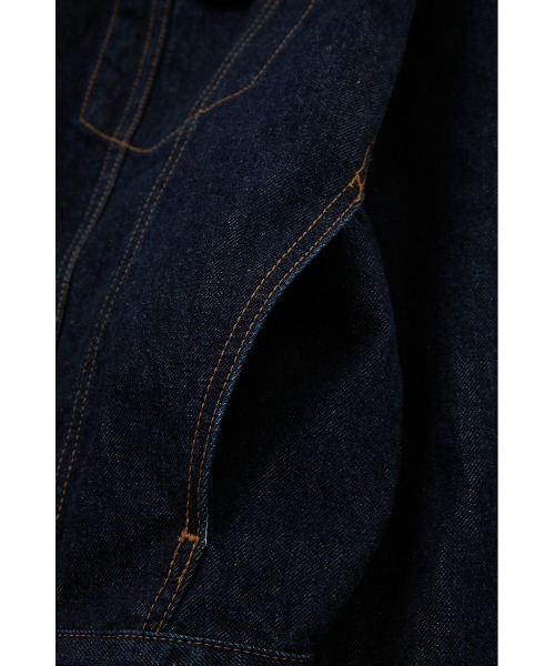 MOUSSY（マウジー）の「BIG SILHOUETTE DENIM ジャケット（デニムジャケット・レディース・ワンウォッシュ・FREE）」の14枚目の写真