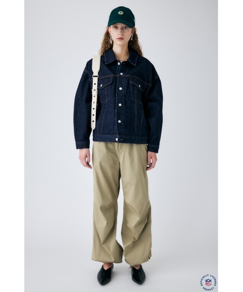 MOUSSY（マウジー）の「BIG SILHOUETTE DENIM ジャケット（デニムジャケット・レディース・ワンウォッシュ・FREE）」の15枚目の写真