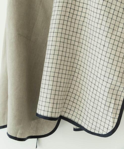 fog linen work（フォグリネンワーク）の「fog linen work　リネンパイピングエプロン（キッチンツール・レディース・ホワイト系その他/ナチュラル・-）」の15枚目の写真