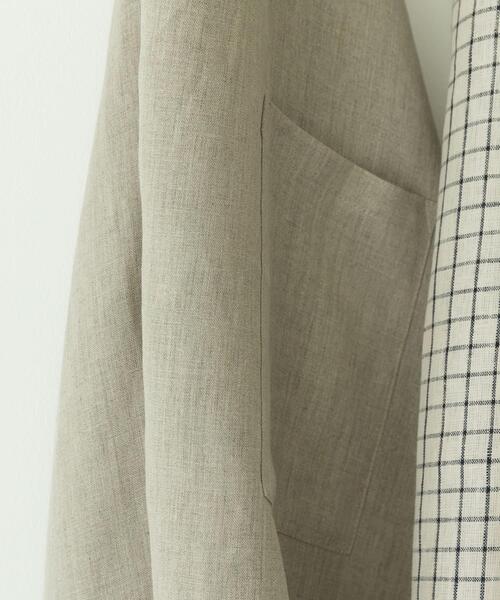 fog linen work（フォグリネンワーク）の「fog linen work　リネンパイピングエプロン（キッチンツール・レディース・ホワイト系その他/ナチュラル・-）」の16枚目の写真
