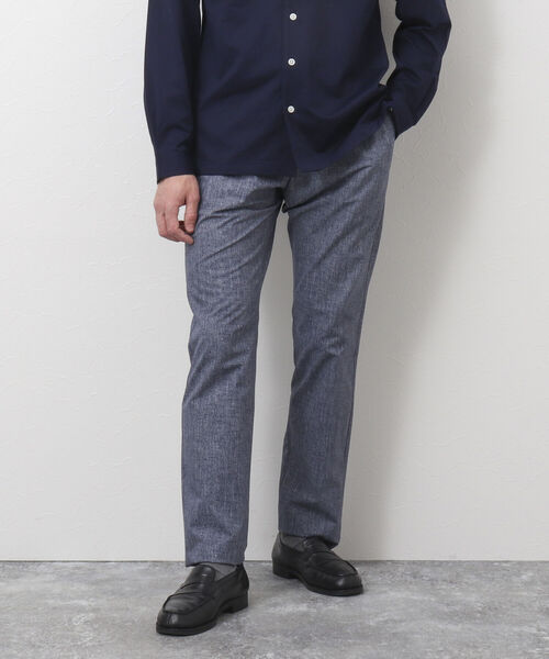 NOLLEY'S goodman（ノーリーズグッドマン）の「《セットアップ対応》COOL DOTS / クールドッツ(R) イージーパンツ（その他パンツ・メンズ・チャコールグレー/ネイビー/インディゴブルー/ブルー/グレイッシュベージュ・S/M/L/XL）」の5枚目の写真