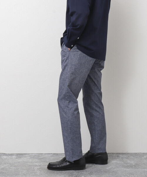 NOLLEY'S goodman（ノーリーズグッドマン）の「《セットアップ対応》COOL DOTS / クールドッツ(R) イージーパンツ（その他パンツ・メンズ・チャコールグレー/ネイビー/インディゴブルー/ブルー/グレイッシュベージュ・S/M/L/XL）」の9枚目の写真