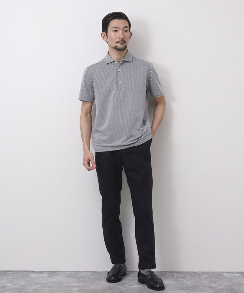 NOLLEY'S goodman（ノーリーズグッドマン）の「《セットアップ対応》COOL DOTS / クールドッツ(R) イージーパンツ（その他パンツ・メンズ・チャコールグレー/ネイビー/インディゴブルー/ブルー/グレイッシュベージュ・S/M/L/XL）」の13枚目の写真