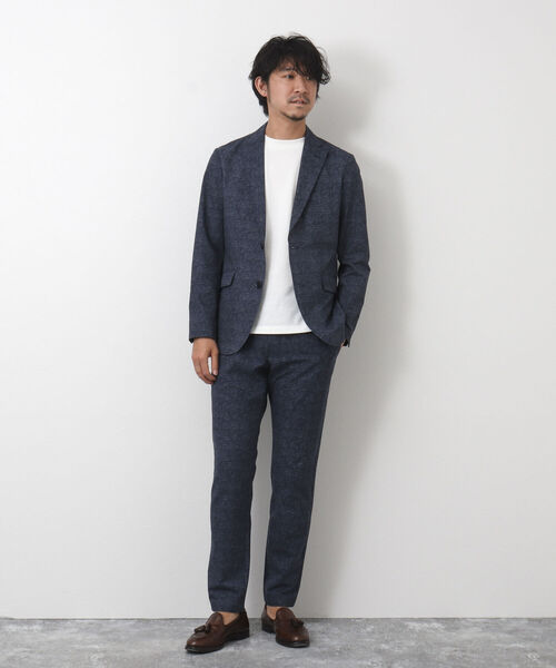 NOLLEY'S goodman（ノーリーズグッドマン）の「《セットアップ対応》COOL DOTS / クールドッツ(R) イージーパンツ（その他パンツ・メンズ・チャコールグレー/ネイビー/インディゴブルー/ブルー/グレイッシュベージュ・S/M/L/XL）」の19枚目の写真