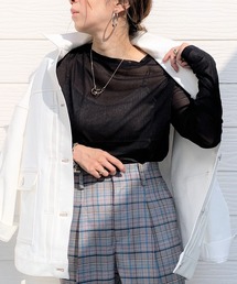 Q | シアークルーネック(Tシャツ/カットソー)