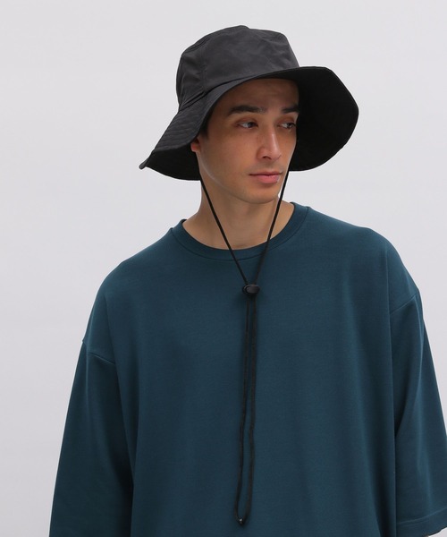 その他ブランド / ハット/--/BLK/メンズ LAKOLE（ラコレ）の「【撥水】ナイロンサファリハット / 181889