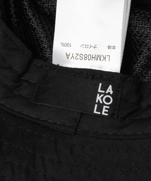 LAKOLE（ラコレ）の「【撥水】ナイロンサファリハット / 181889（ハット・メンズ・ブラック/ベージュ/カーキ・9）」の13枚目の写真