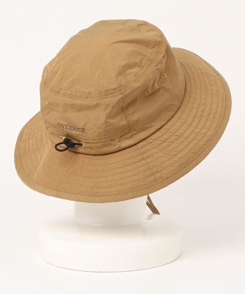 OVERRIDE(オーバーライド)の「OVERRIDE REC NL ADVENTURE HAT SG / オーバーライド(ハット・レディース・ブラック/ネイビー/ベージュ/ダークグレー/ブラック×グリーン/ブラック×パープル/ライトベージュ/ブラウン・58cm/60cm/62cm)」の20枚目の写真