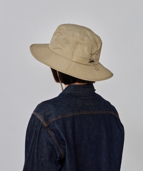 OVERRIDE(オーバーライド)の「OVERRIDE REC NL ADVENTURE HAT SG / オーバーライド(ハット・レディース・ブラック/ネイビー/ベージュ/ダークグレー/ブラック×グリーン/ブラック×パープル/ライトベージュ/ブラウン・58cm/60cm/62cm)」の17枚目の写真