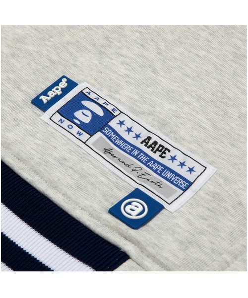 AAPE BY A BATHING APE（エーエイプバイアベイシングエイプ）の「AAPE BUTTON SWEATER（パーカー・メンズ・オフホワイト・SMALL/LARGE/X-LARGE/MEDIUM）」の4枚目の写真