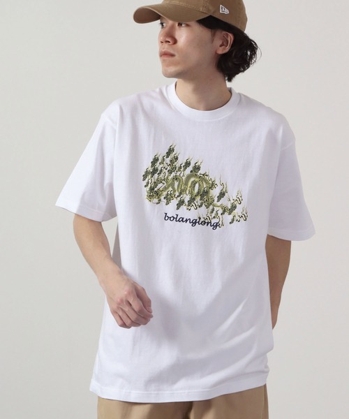 波達(NAMITATSU)(ナミタツ)の「波達(NAMITATSU) 5.6oz ヘビーウェイト プリント Tシャツ 半袖(Tシャツ/カットソー・メンズ・ホワイト/ブラック系その他2/ホワイト系その他2/ブラック系その他/ブラック/ホワイト系その他・L/M/XL)」の19枚目の写真