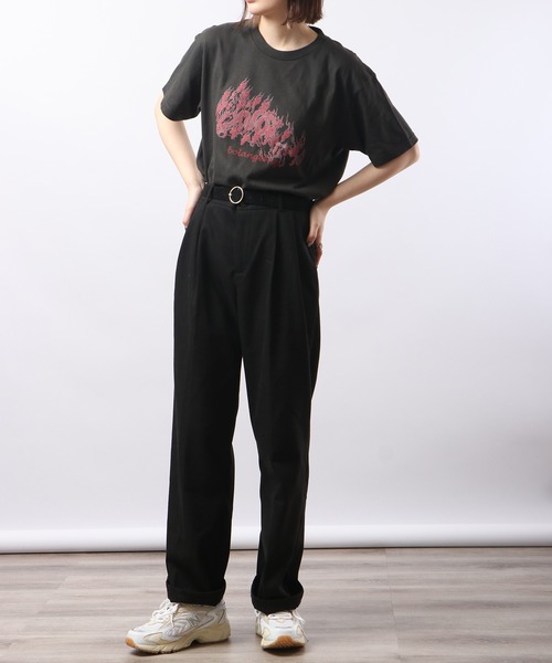 波達(NAMITATSU)(ナミタツ)の「波達(NAMITATSU) 5.6oz ヘビーウェイト プリント Tシャツ 半袖(Tシャツ/カットソー・メンズ・ホワイト/ブラック系その他2/ホワイト系その他2/ブラック系その他/ブラック/ホワイト系その他・L/M/XL)」の14枚目の写真