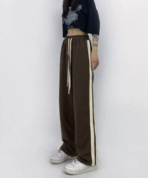 ユニセックス 2ライン トラックパンツ culw408