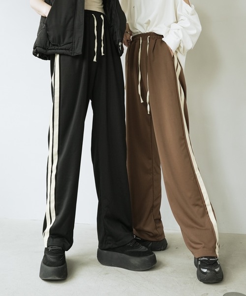 が大特価！ ユニセックス 2ライン トラックパンツ culw408（その他パンツ ウォーキング・ランニングウェア