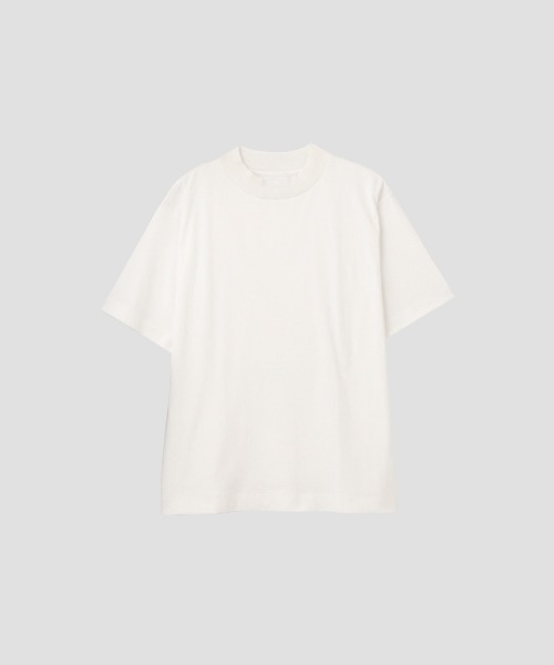 MHL.(エムエイチエル)の「LIGHT COTTON DRY JERSEY(Tシャツ/カットソー・メンズ・ホワイト/グリーン系その他2・LARGE/MEDIUM)」の3枚目の写真