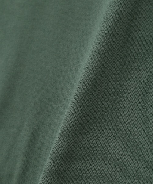MHL.(エムエイチエル)の「LIGHT COTTON DRY JERSEY(Tシャツ/カットソー・メンズ・ホワイト/グリーン系その他2・LARGE/MEDIUM)」の10枚目の写真