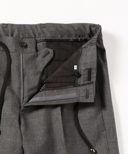 BEAMS F CANONICO トロピカルウール スラックス BEAMS F / CANONICO トロピカルウール 1プリーツスラックス