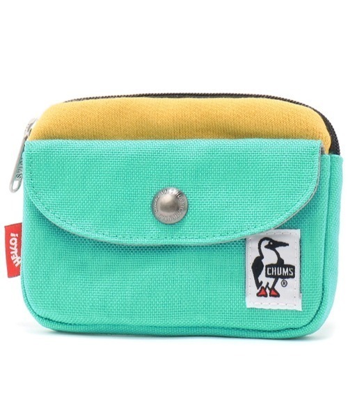 CHUMS(チャムス)の「CHUMS/チャムス 財布 ウォレット POCKET SIZE WALLET CH60-3615(財布・メンズ・マルチ/ネイビー/イエロー×グリーン/ブラック×グレー/グレー系その他/ブルー・FREE)」の5枚目の写真