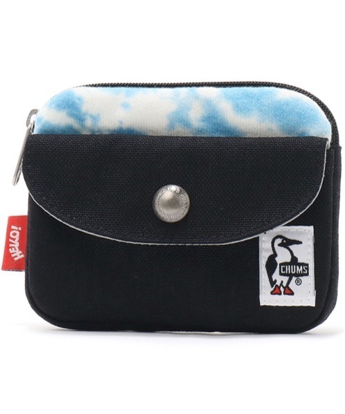 CHUMS(チャムス)の「CHUMS/チャムス 財布 ウォレット POCKET SIZE WALLET CH60-3615(財布・メンズ・マルチ/ネイビー/イエロー×グリーン/ブラック×グレー/グレー系その他/ブルー・FREE)」の4枚目の写真