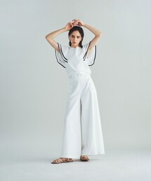 GRACE CLASS（グレースクラス）の「シフォンスリーブニットトップ（Tシャツ/カットソー）」