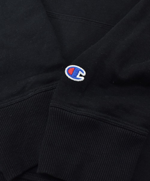 Champion(チャンピオン)の「【ヴィンテージ古着】Champion / チャンピオン ロゴ プリント スウェットパーカー(パーカー・メンズ・ブラック・X-LARGE)」の5枚目の写真