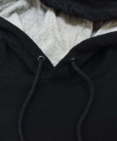 Champion(チャンピオン)の「【ヴィンテージ古着】Champion / チャンピオン ロゴ プリント スウェットパーカー(パーカー・メンズ・ブラック・X-LARGE)」の6枚目の写真