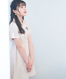 algy | ストライプシャーリングシャツワンピ(ワンピース)