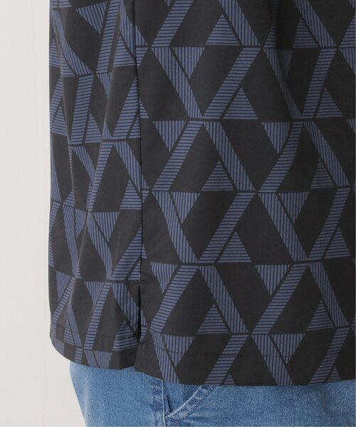 ikka(イッカ)の「幾何学プリントシャツ(シャツ/ブラウス・メンズ・ネイビー/ベージュ・S/M/L/XL)」の12枚目の写真
