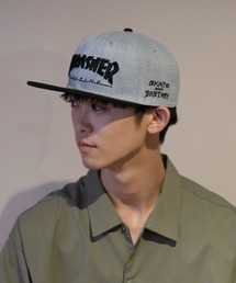 THRASHER | THRASHER/スラッシャー キャップ フラットバイザー マガジンロゴ THR-C03KX(キャップ)