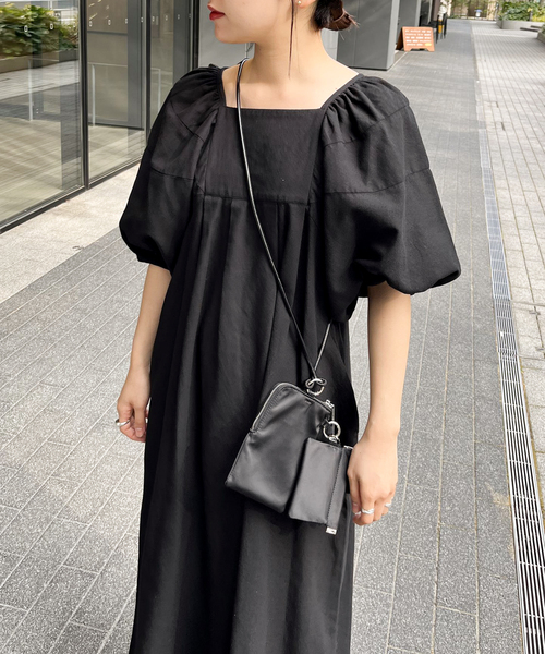 JOINT WORKS（ジョイントワークス）の「追加 Cアムンゼンボリュームスリーブワンピース（ワンピース・レディース・ブラック・SMALL/MEDIUM）」の16枚目の写真