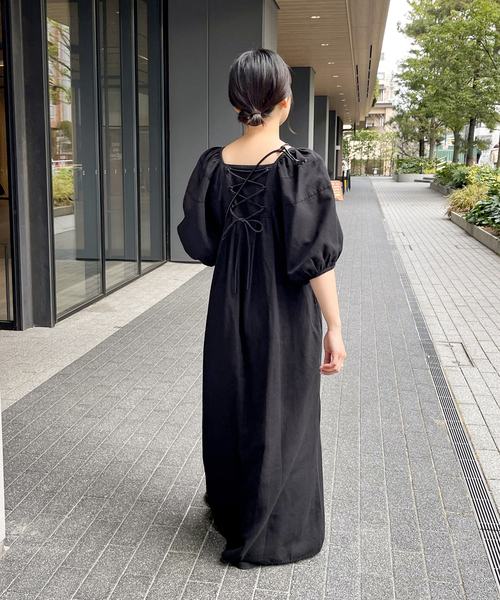 JOINT WORKS（ジョイントワークス）の「追加 Cアムンゼンボリュームスリーブワンピース（ワンピース・レディース・ブラック・SMALL/MEDIUM）」の10枚目の写真