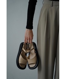 CLANE | CLANE/クラネ/  EDGE SOLE CURVE SANDALS(サンダル)
