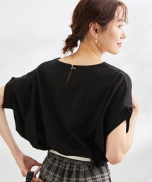 ROPE' PICNIC | ゴールドパーツバンザイスリーブカットソー(Tシャツ/カットソー)
